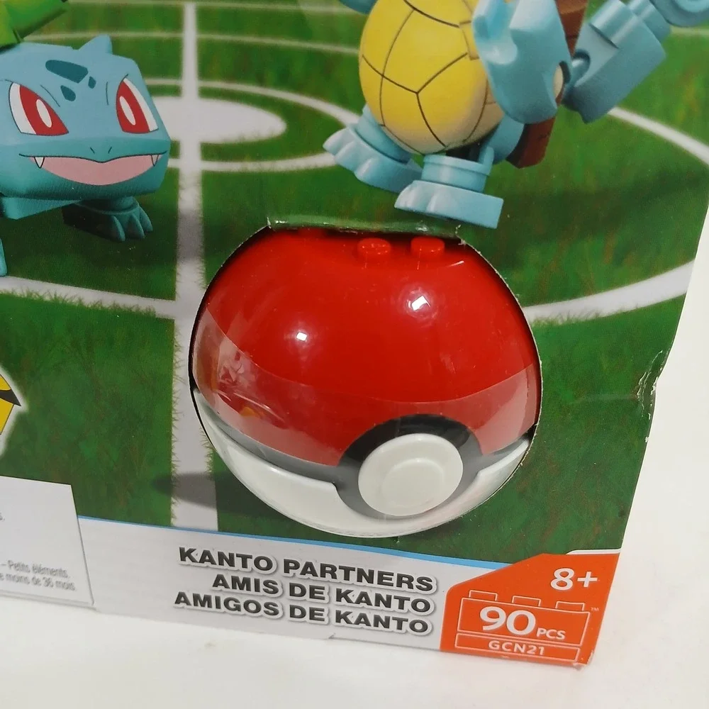 Mega Construx Pokemon Kanto Partners GCN21 Building Set‎ Kids Pikachu Charmander